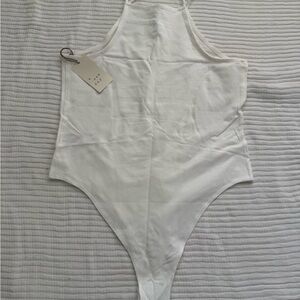 a new day Cream Sleeveless Top